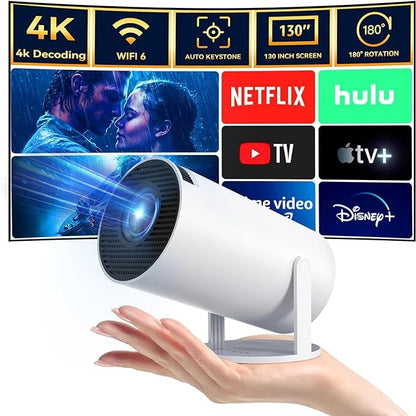 CineBeam Pro – Mini Proyector 4K Ultra HD