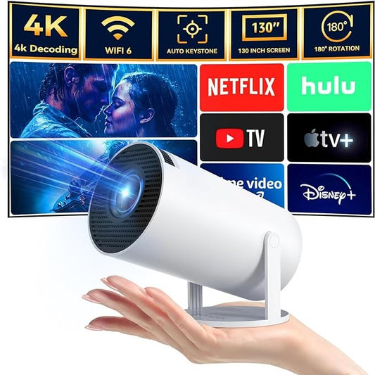CineBeam Pro – Mini Proyector 4K Ultra HD