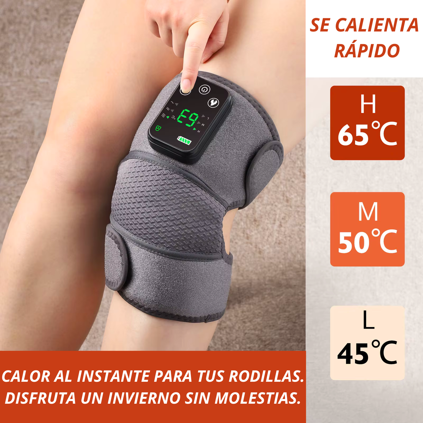 Masajeador Térmico - Descansa y Alivia el Dolor Rápidamente
